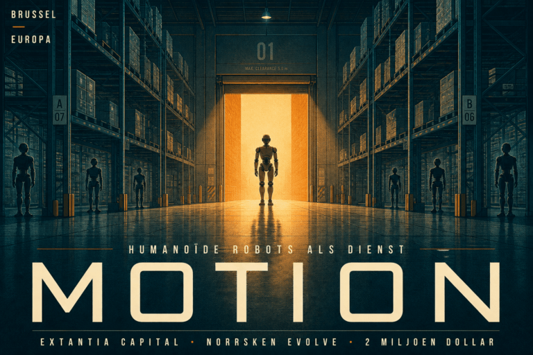 Motion haalde 2 miljoen dollar op om humanoïde robots als dienst in Europese fabrieken en magazijnen uit te rollen. Zo werkt het abonnementsmodel.